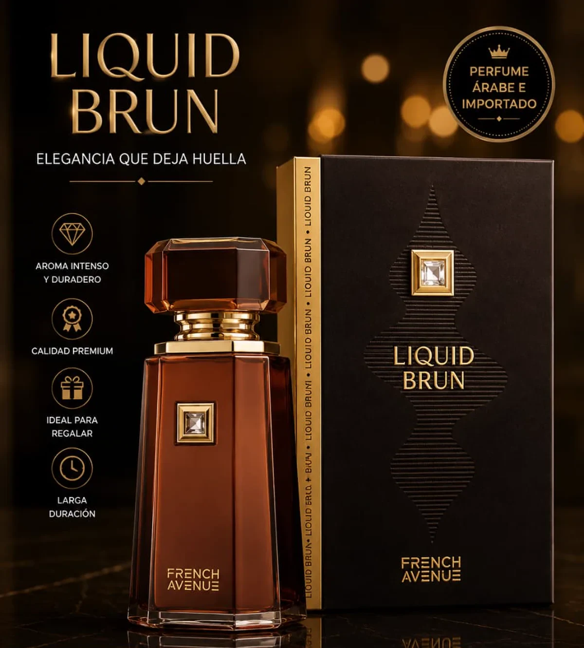 Liquid Brun de French Avenue, pieza de Aurelio di Firenze